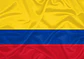 Bandera Colombiana De 150cm X 90cm Doble Cara Mundial Futbol - Miniatura 1