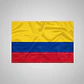 Bandera Colombiana De 150cm X 90cm Doble Cara Mundial Futbol - Miniatura 3