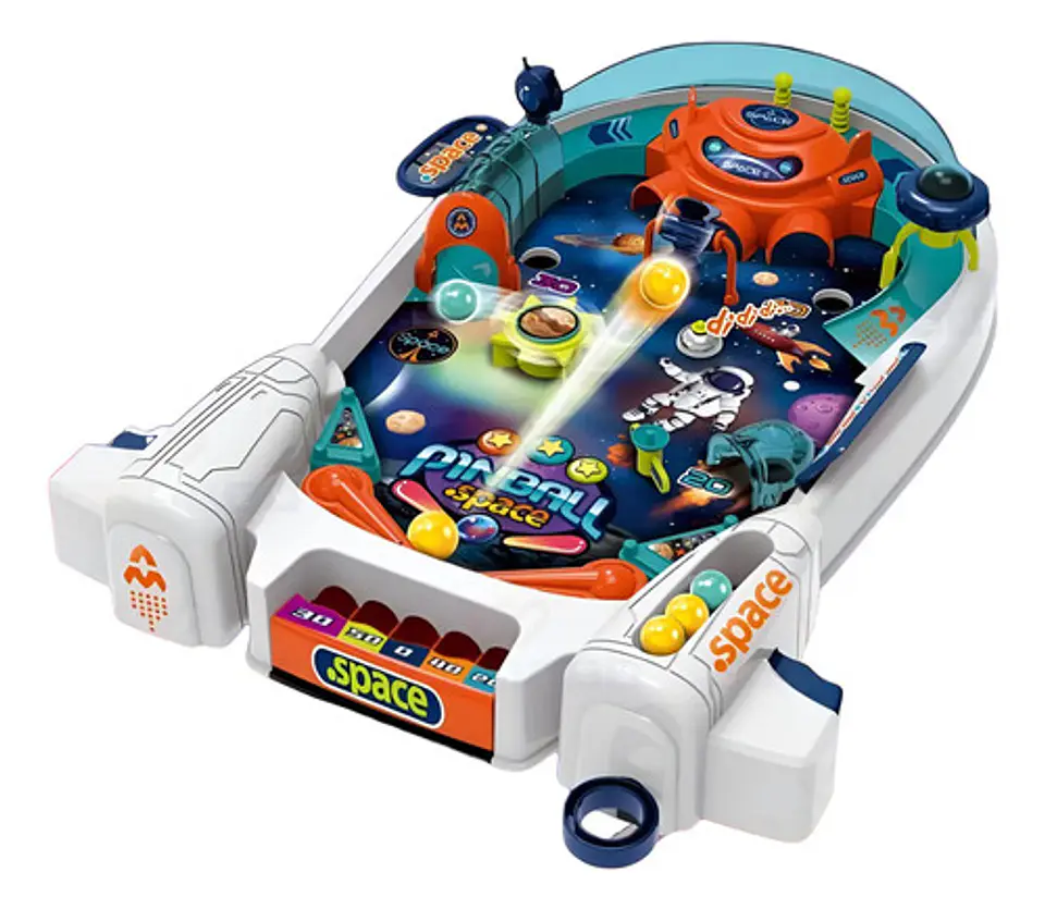 Juego Mini Pinball Espacial De Mesa 1
