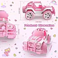 Coche Rc Deerc De42pink Rosa 1:18 Con Luz Led Y Estuche - Miniatura 3