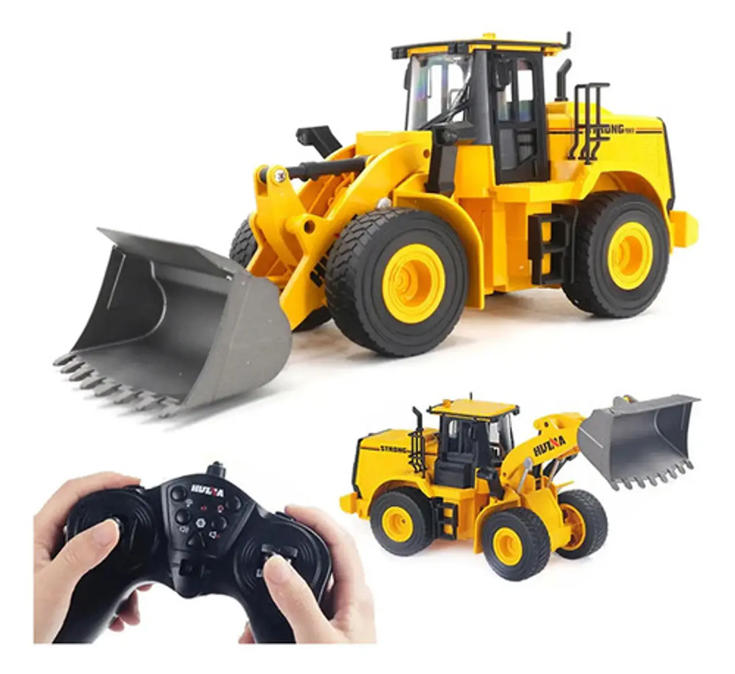 Huina 1552 Cargador Frontal De Control Remoto Escala 1:16 3