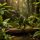 Dinosaurio Rigido Jurassic Word Juguete T-rex Gigante 85cm - Miniatura 2