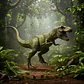 Dinosaurio Rigido Jurassic Word Juguete T-rex Gigante 85cm - Miniatura 3