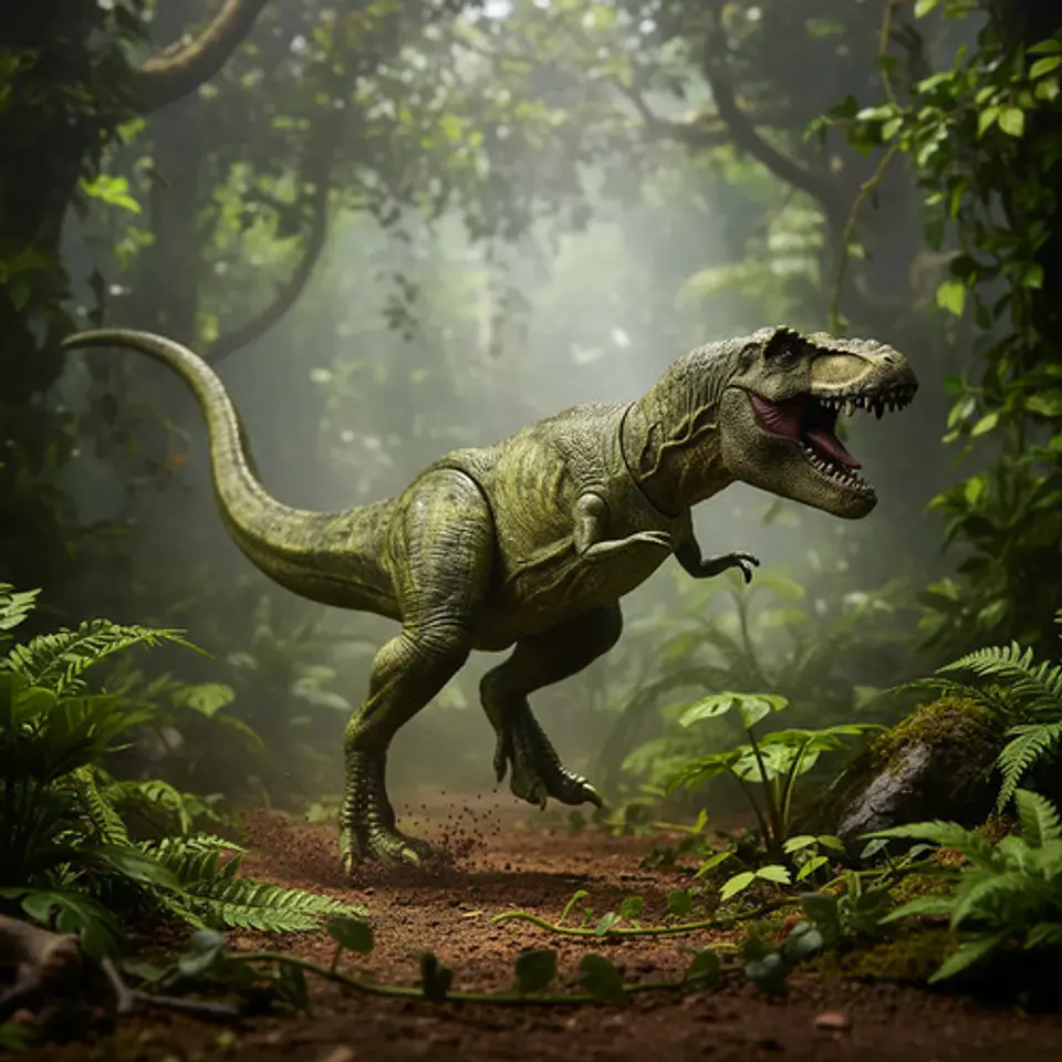 Dinosaurio Rigido Jurassic Word Juguete T-rex Gigante 85cm 3