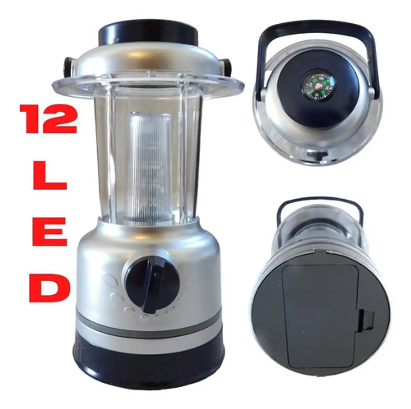 Linterna Lampara Led Brújula Luz  Camping Campamento 8333 6