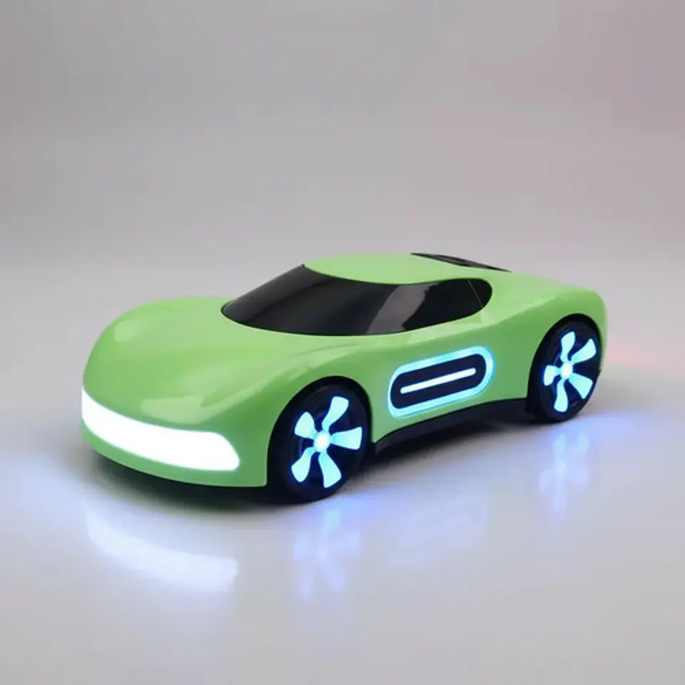 Carro A Control Remoto Stunt Acrobacias Con Luces Juguete 1