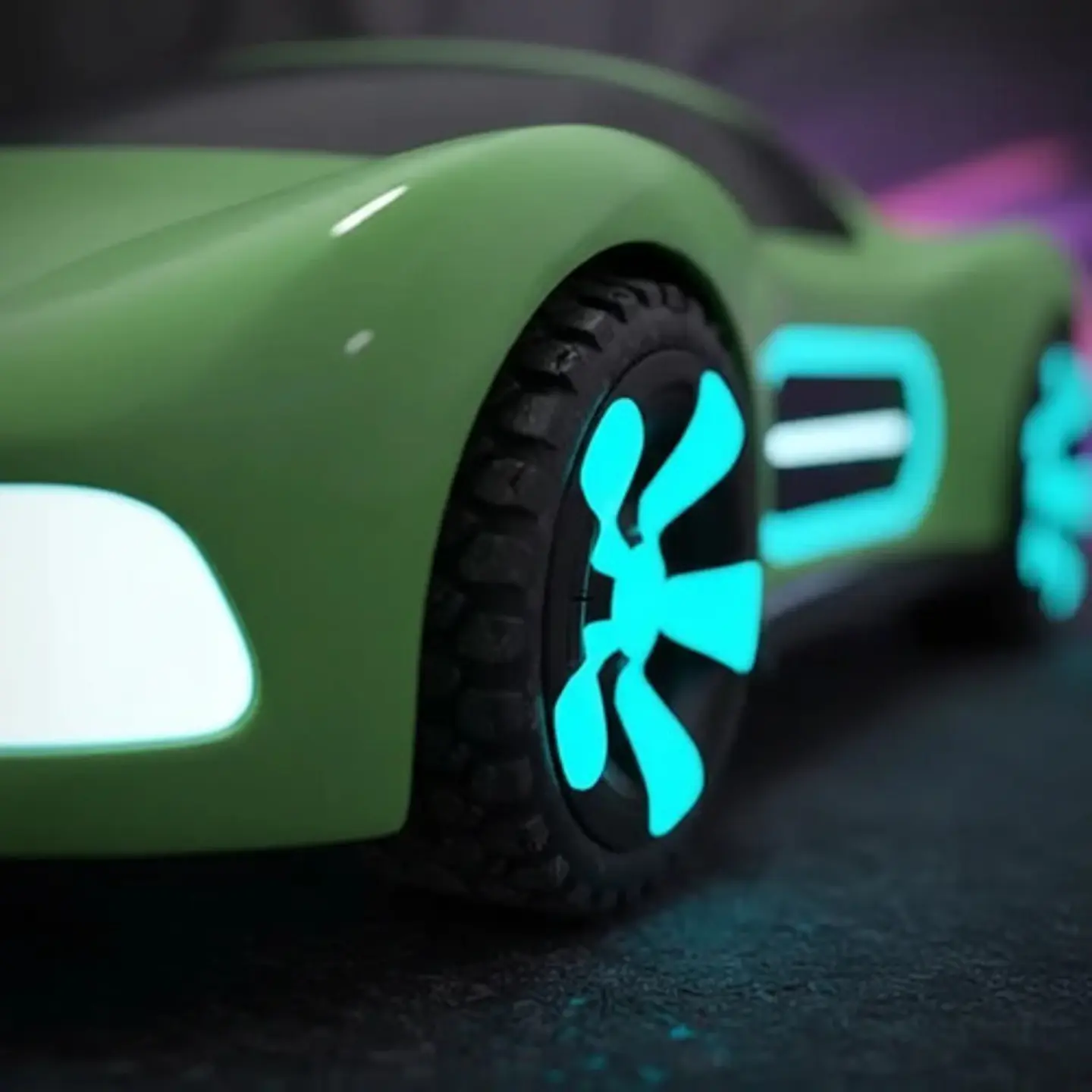 Carro A Control Remoto Stunt Acrobacias Con Luces Juguete 6