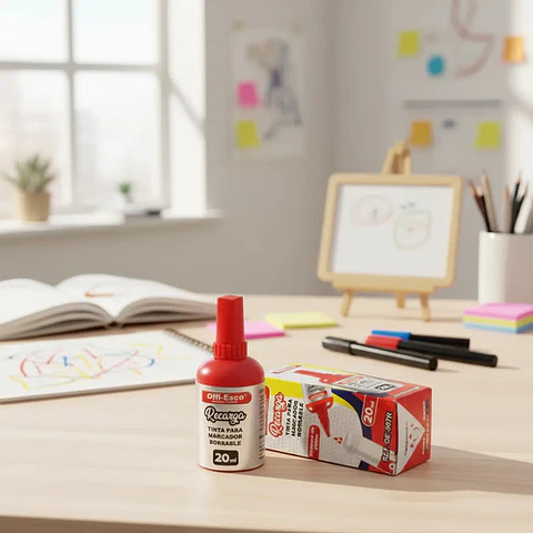 Tinta Marcador Borrable Offi-esco Oe-507r X Unidad