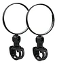 Kit De 2 Espejos Retrovisores Para Bicicleta, Manillar Giratorio 360 Grados, Patinete Negro - Miniatura 5