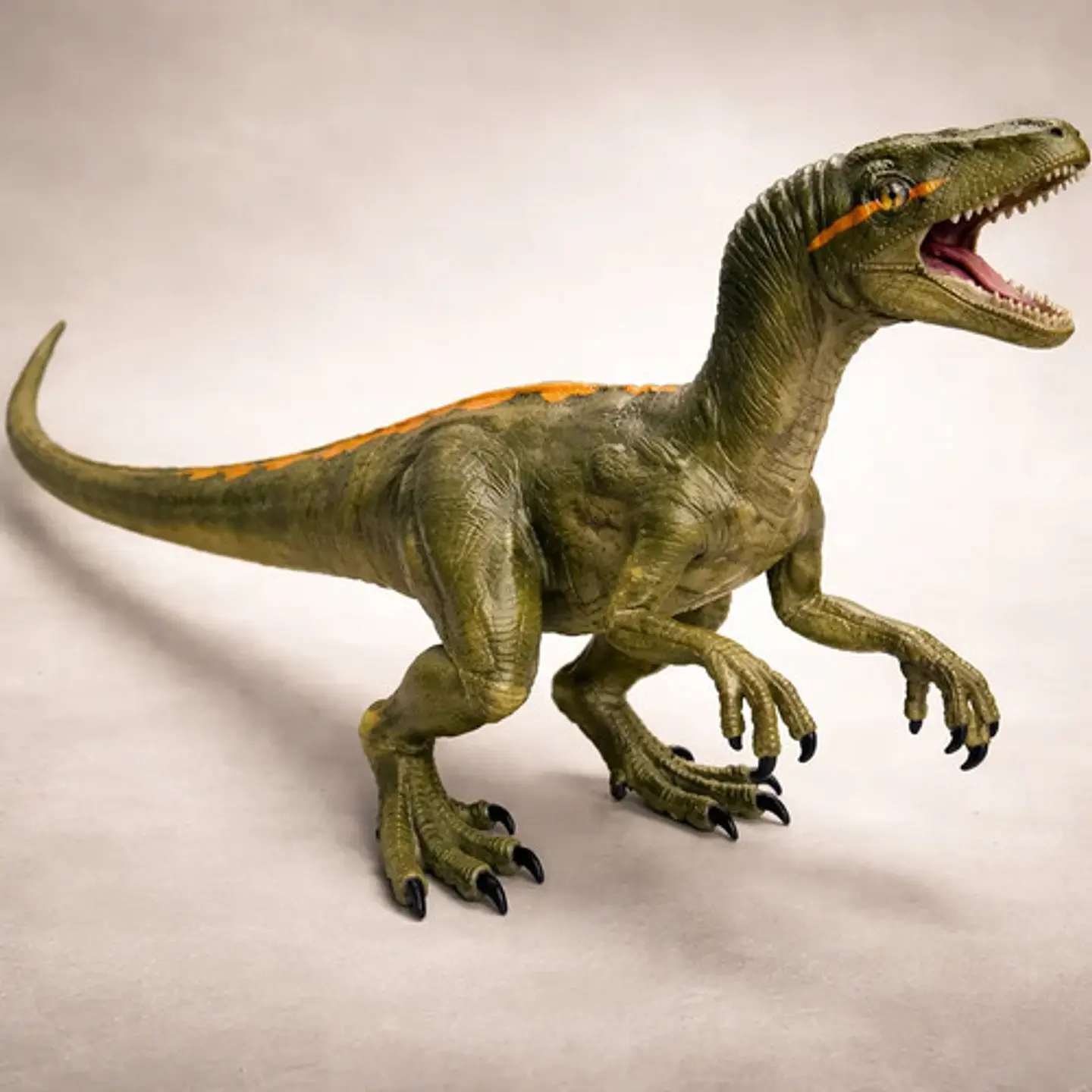 Dinosaurio Gigante 65cm Velociraptor Juguete Realista 4