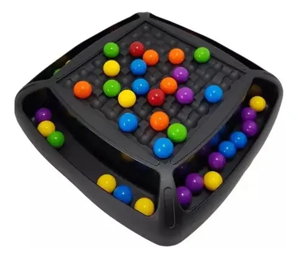 Juego Mesa Triqui Match Combinar Estrategia Bolines Tablero 1