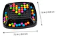 Juego Mesa Triqui Match Combinar Estrategia Bolines Tablero - Miniatura 6