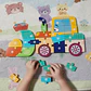 Rompecabezas Madera Infantil  Didactico Medios De Transporte - Miniatura 4