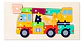 Rompecabezas Madera Infantil  Didactico Medios De Transporte - Miniatura 11