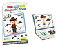 Libro Rompecabezas Magnético Dinosaurios Profesiones Moda - Miniatura 2