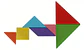 Juego Tangram Didáctico De Plastico Duradero Cy-1208 Tablero - Miniatura 2