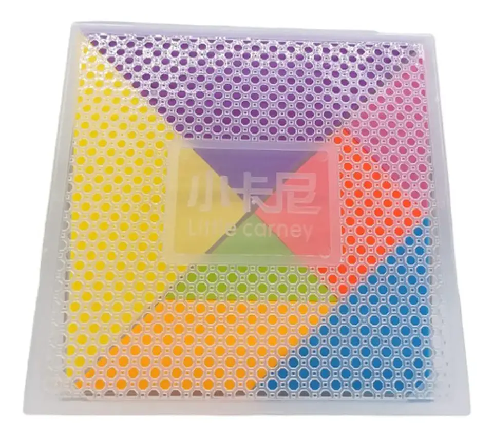 Juego Tangram Didáctico De Plastico Duradero Cy-1208 Tablero 3