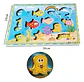Juego Pesca Y Encaje Magnético Madera Puzzle Iman Didáctico - Miniatura 4