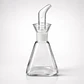 Aceitera Vinagrera De Vidrio Diseño Piramidal Con Pico Verte - Miniatura 5