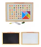 Tablero Infantil Magnético 3 En 1 Con Accesorios Pizarra - Miniatura 2