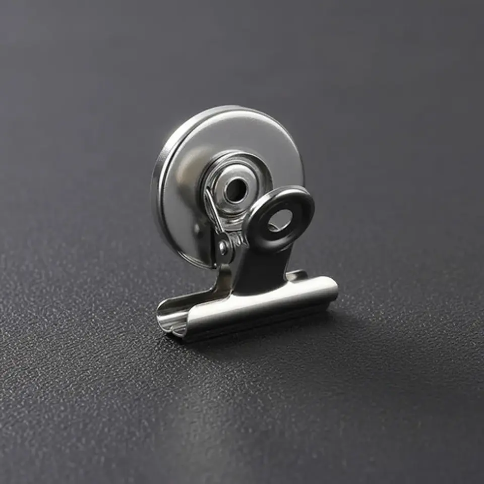 Clips Magnéticos X12 Metalicos Refrigerador Hogar Multiusos 5