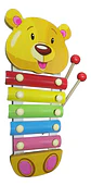Xilofono Infantil Madera Juguete Educativo Juguete 5 Notas - Miniatura 2