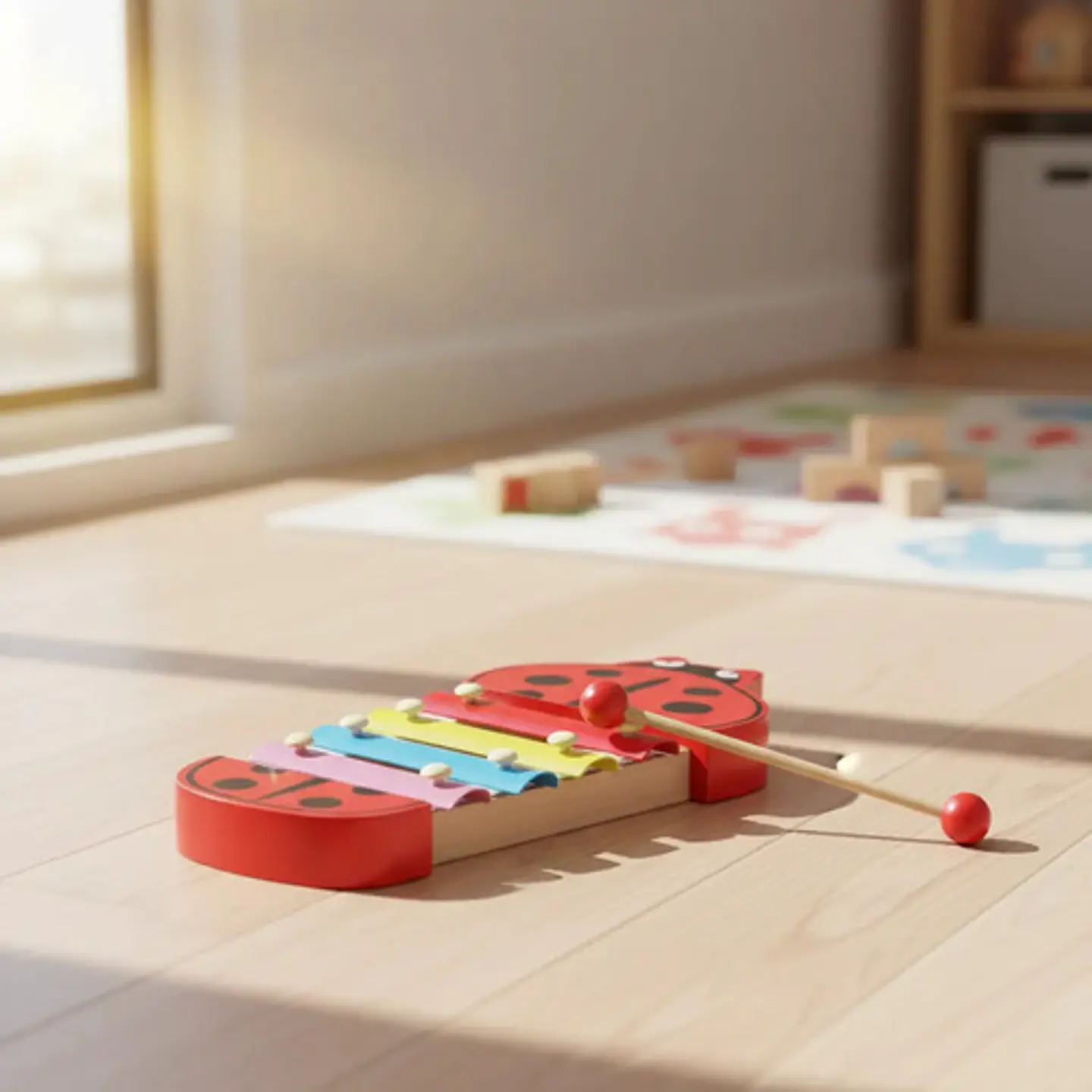 Xilofono Infantil Madera Juguete Educativo Juguete 5 Notas 20
