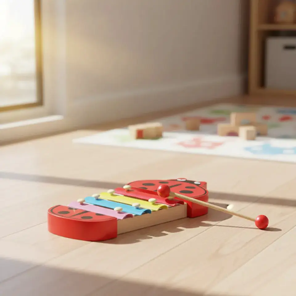 Xilofono Infantil Madera Juguete Educativo Juguete 5 Notas 20