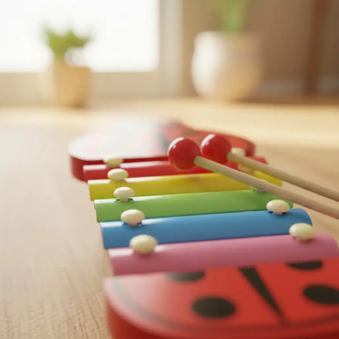 Xilofono Infantil Madera Juguete Educativo Juguete 5 Notas 21