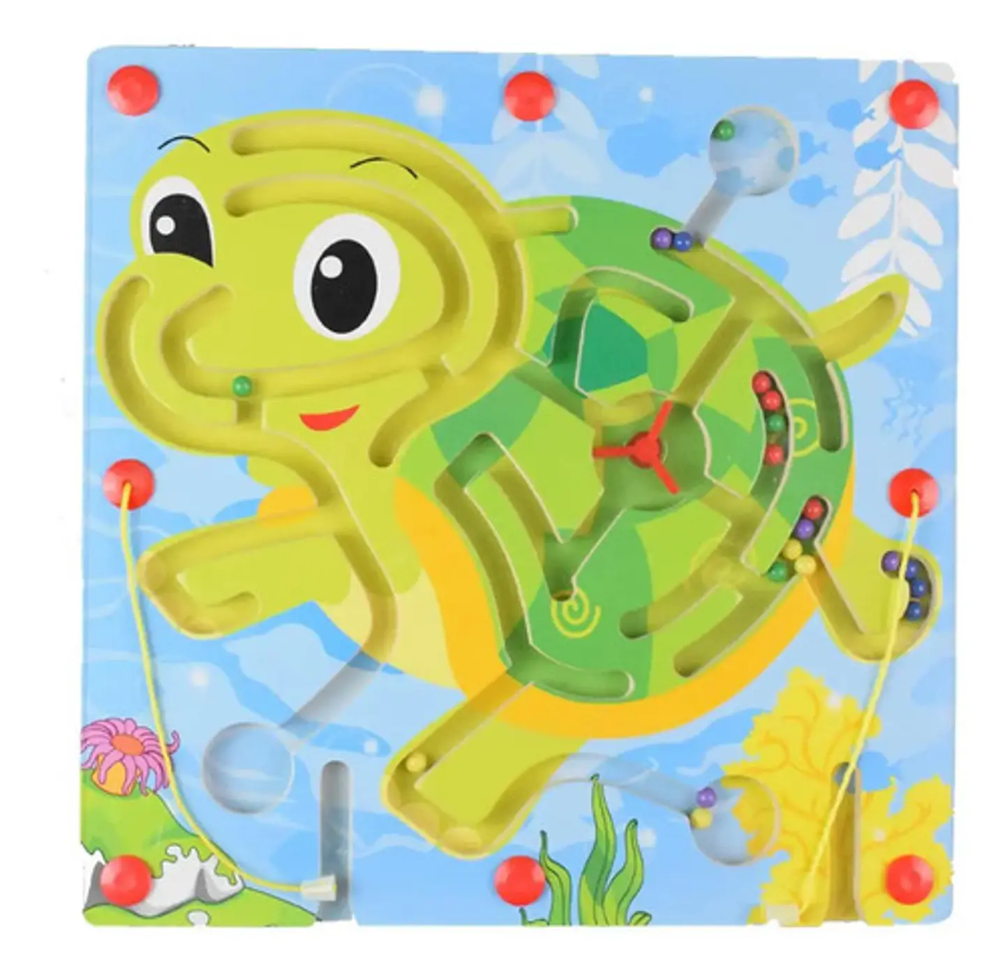 Juego Laberinto Magnetico Didactico De Madera 24