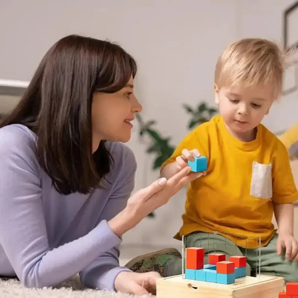Juguete De Aprendizaje De Pensamiento Lógico Espacial Niños 4