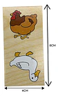 Domino En Madera Con Diseño Surtido X28 Pcs Clasico - Miniatura 8