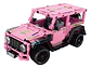 Camioneta Armable Rosa Achko 70014 Bloques Control Remoto Recargable 434 Piezas - Miniatura 1