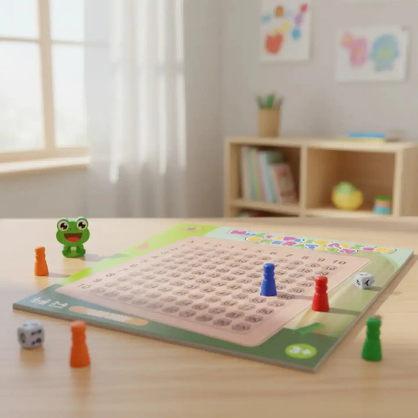 Juego Matemático De Tablero De Madera: Multiplicaciones 3