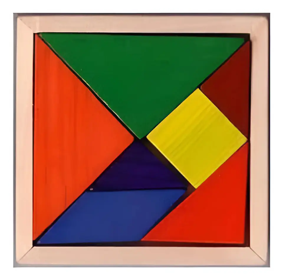 Tangram De Madera Didactico Juguete De Madera Mayoristas 2