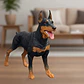 Set X6 Animales Macizos Perros Domesticos Maqueta Reales - Miniatura 4