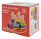 Juego De Encaje Didáctico Obstáculo Montessori Rompecabeza - Miniatura 1
