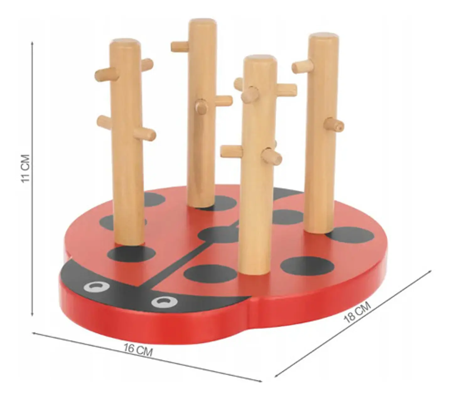 Juego De Encaje Didáctico Obstáculo Montessori Rompecabeza 3