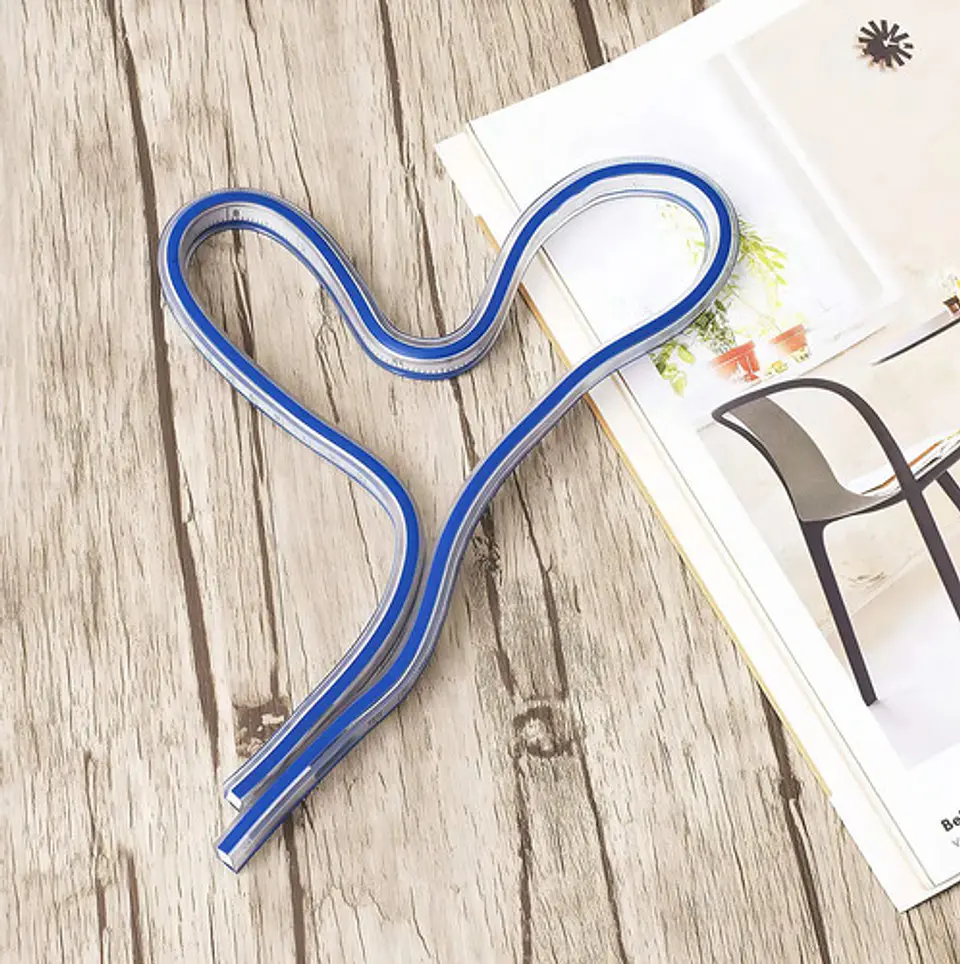 Mr. Pen - Regla Regla De Curva Flexible Regla De 24 Pulgad 4