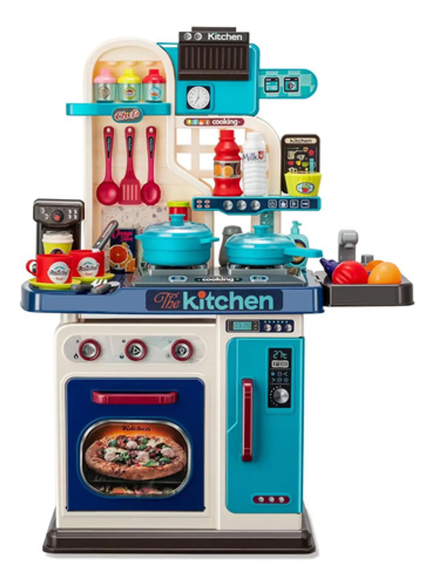 Cocina Grande De Juguete Para Niñas Con Luz Y Sonido 3