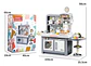 Cocina Juguete Realista Sonido Luz Vapor Agua Niños 95 Alto Color Gris - Miniatura 2