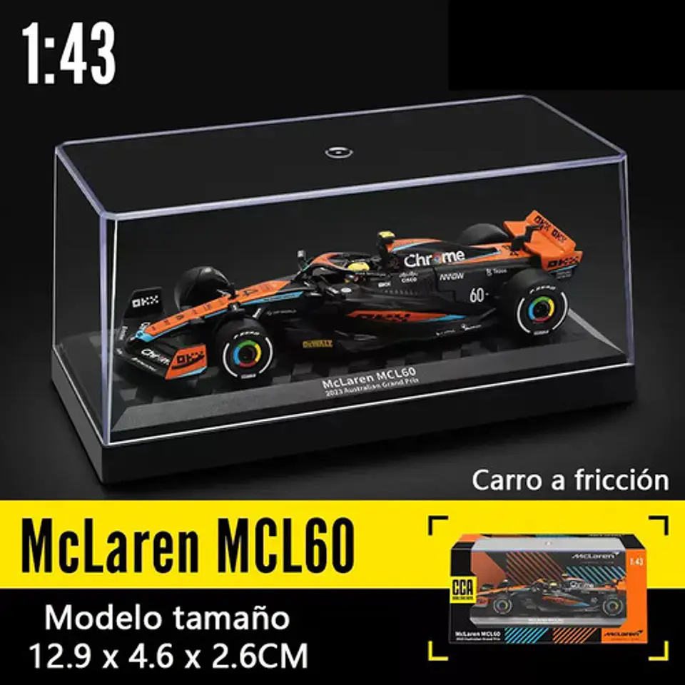 Mclaren Mcl60 #4 Australian Gp Lando Norris Formula1  1:43 6