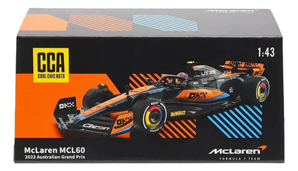Mclaren Mcl60 #4 Australian Gp Lando Norris Formula1  1:43 7