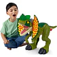 Dinosaurio Imaginext Jurassic Dilofosaurio Luces Y Sonidos - Miniatura 1