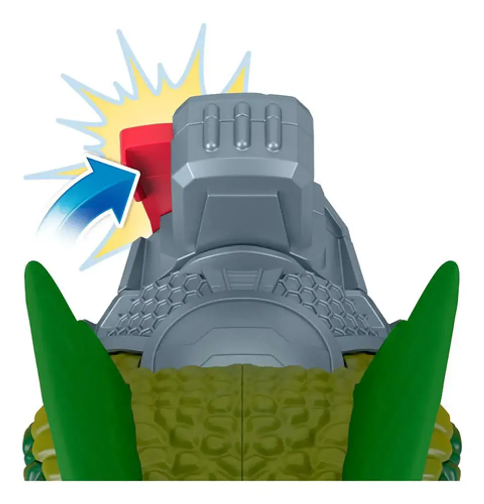 Dinosaurio Imaginext Jurassic Dilofosaurio Luces Y Sonidos 8