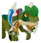 Dinosaurio Imaginext Jurassic Dilofosaurio Luces Y Sonidos - Miniatura 9