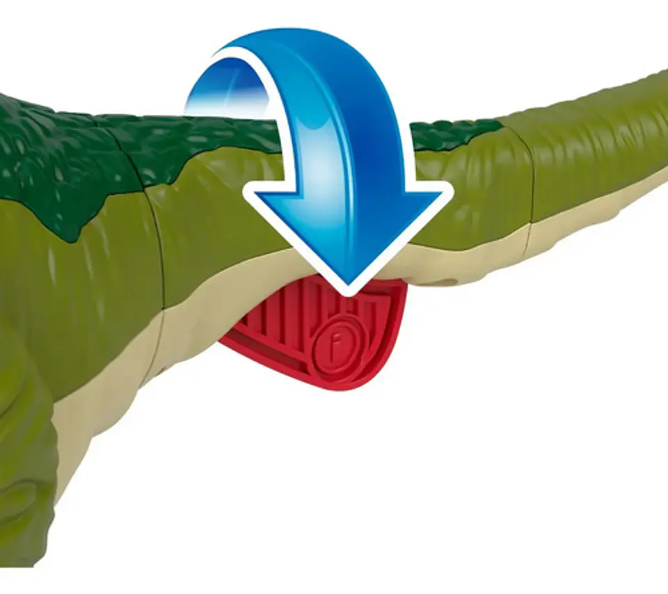 Dinosaurio Imaginext Jurassic Dilofosaurio Luces Y Sonidos 11