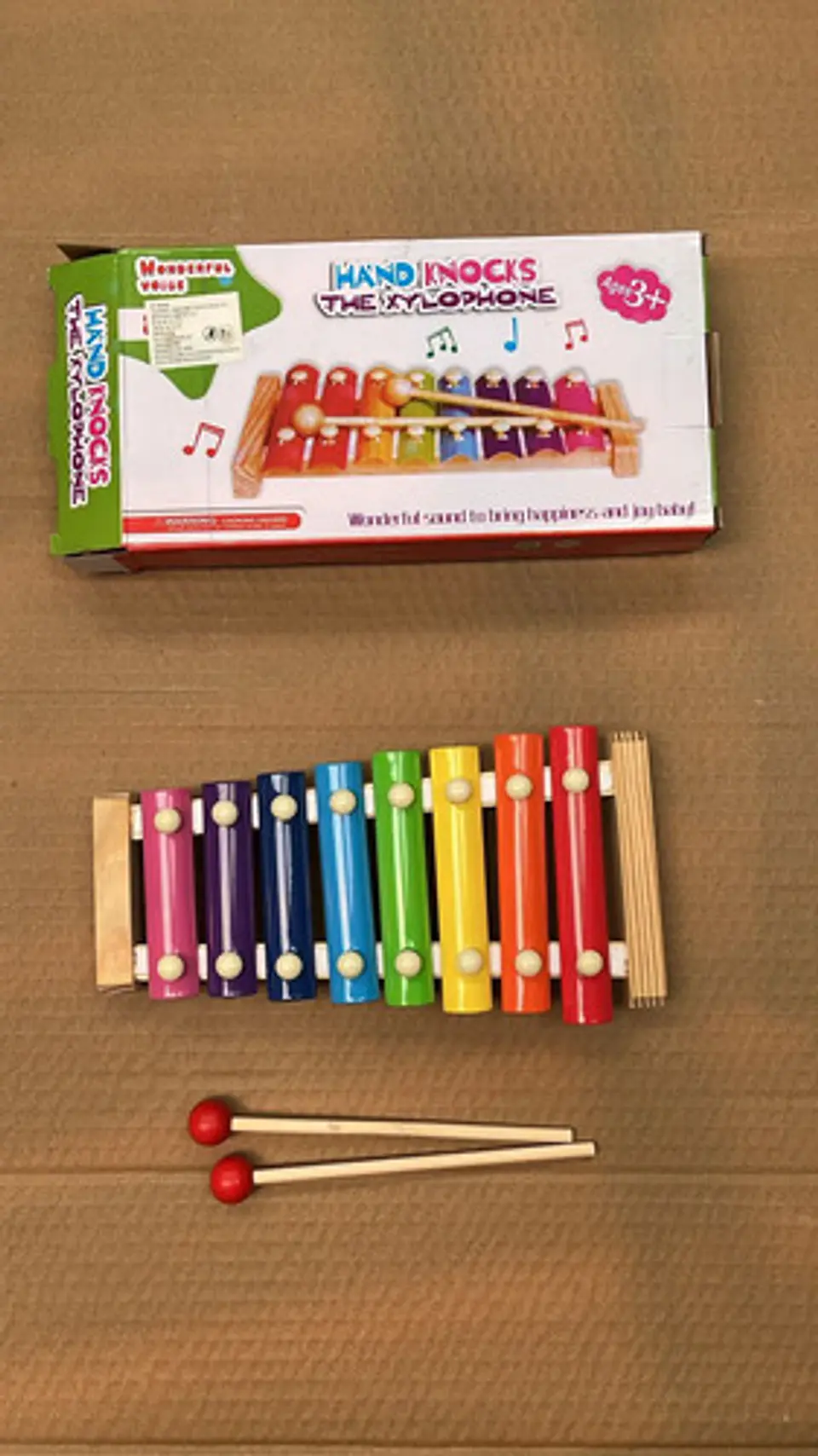 Xilofono Infantil Madera Juguete Educativo Juguete 8 Notas 3