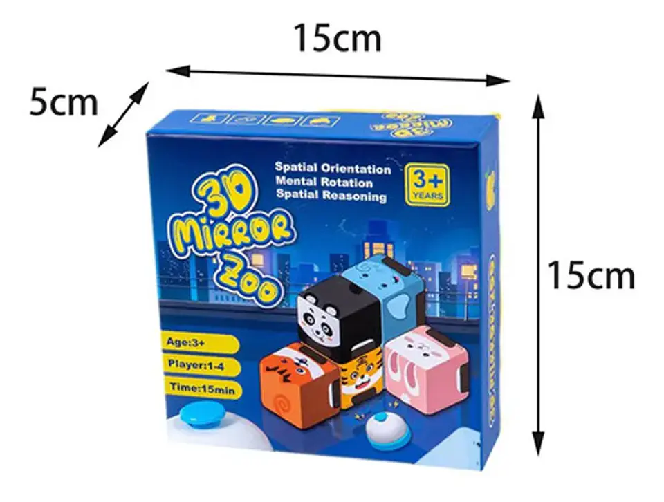 Juego  Bloques Logicos Construccion Animalitos Campana 2