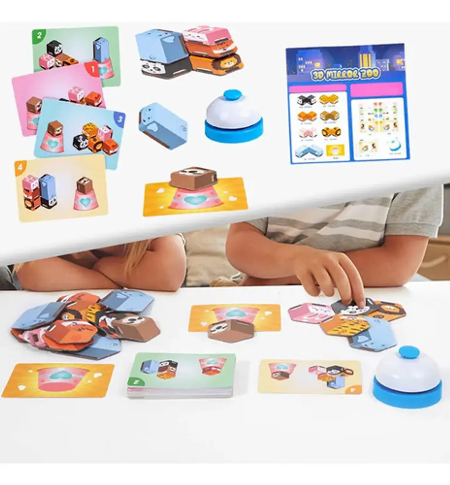 Juego  Bloques Logicos Construccion Animalitos Campana 7